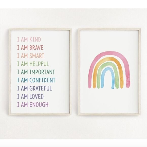 Rainbow Affirmations Set  - Picture 2 of 4